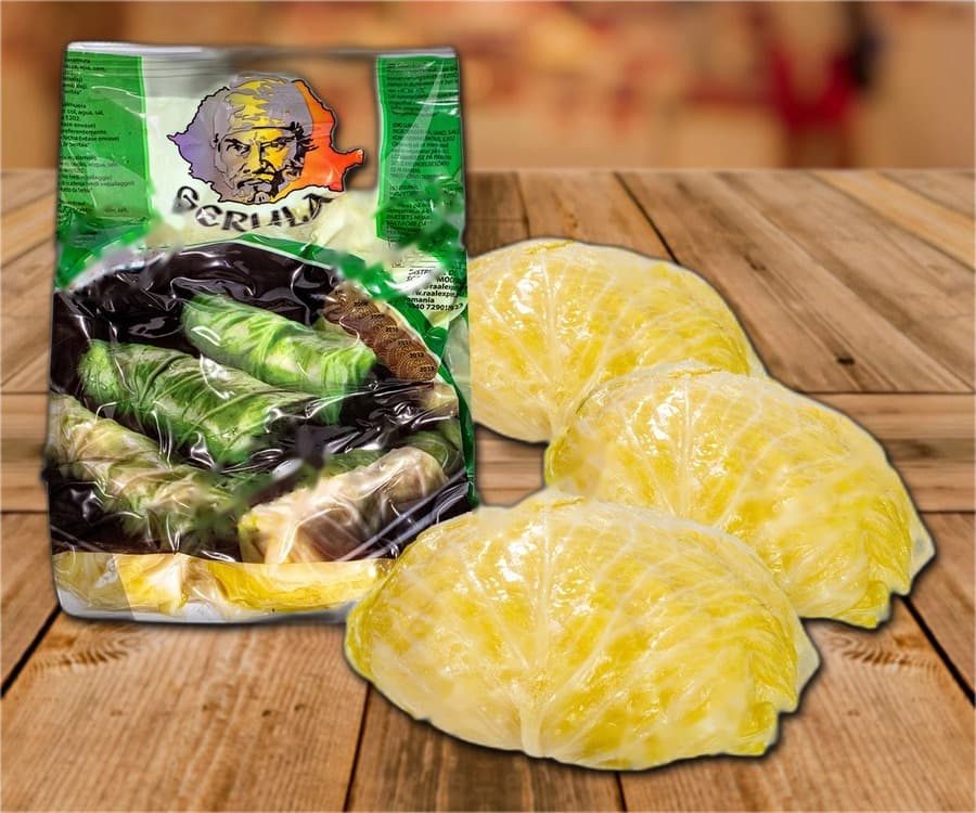 Foglie di cavolo bianco leggermente salate (6-8 pezzi/confezione)
