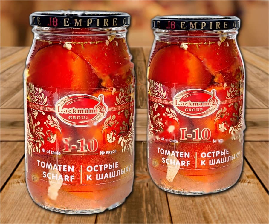 Pomodori sottaceto piccanti, 880 ml (450 g)