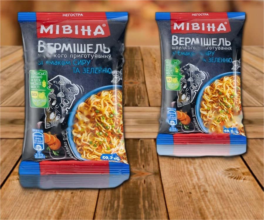 Лапша быстрого приготовления со вкусом сыра