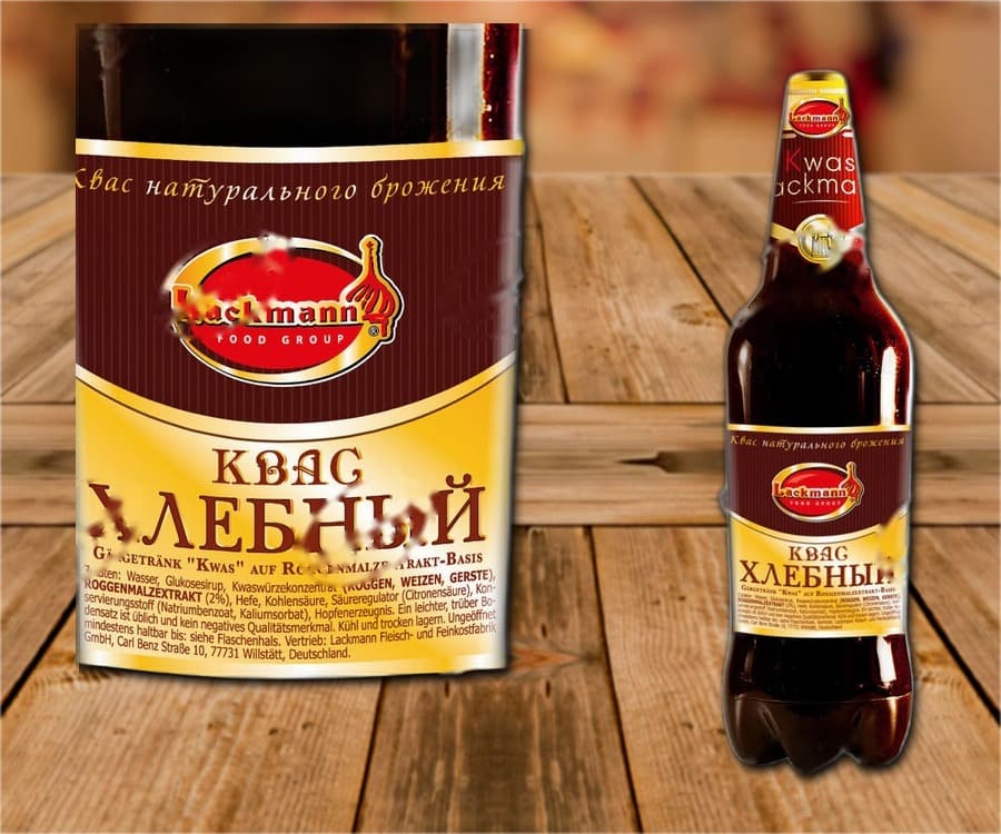 Напиток, приготовленный с использованием ржи, 1500 мл.