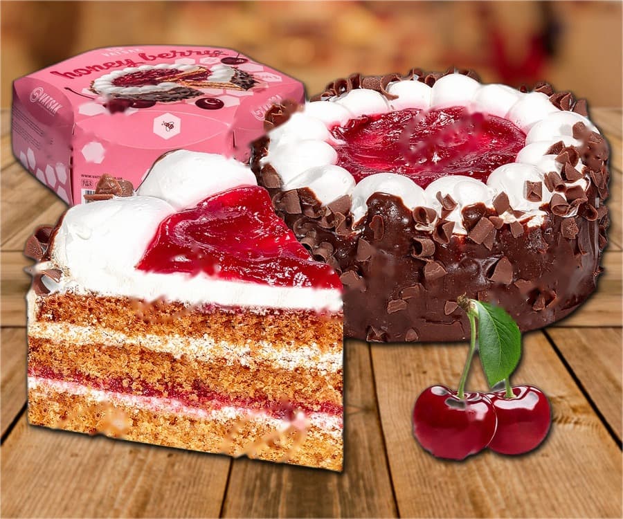 Torta "Miele e Frutti di Bosco"