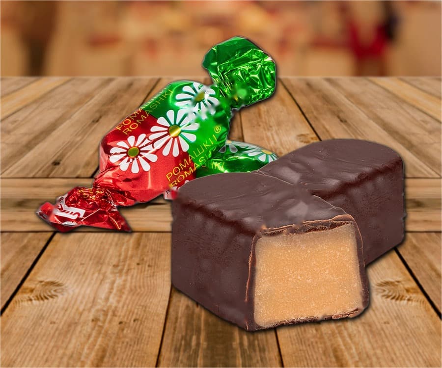 Пралине Ромашки, рассыпчатые