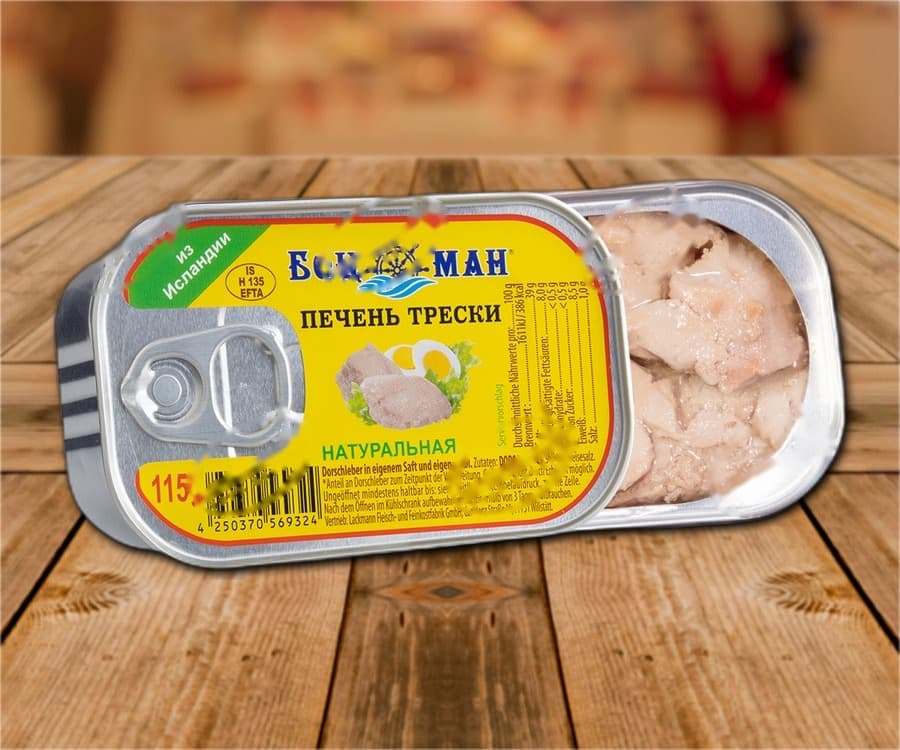 foie de morue naturel
