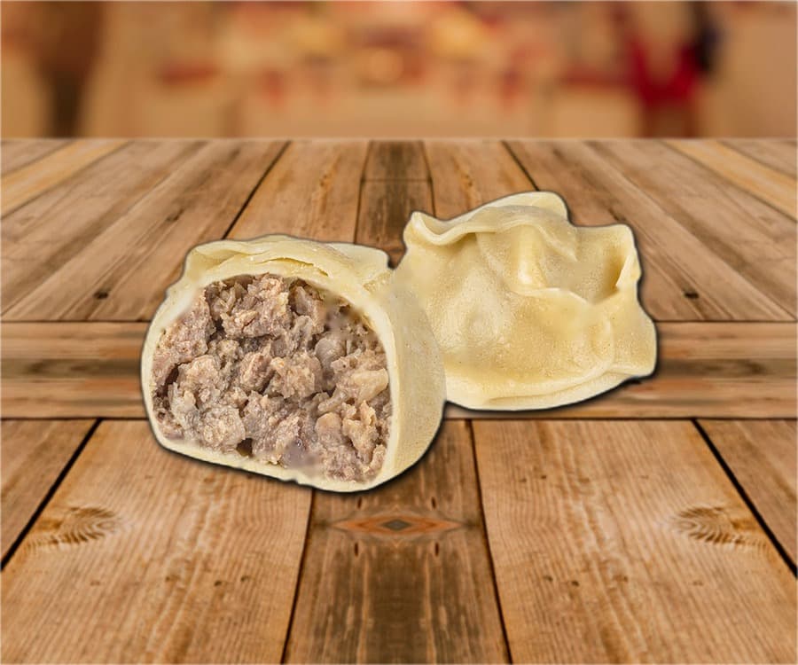 Dumplings LackManty (porc et bœuf hachés), surgelés