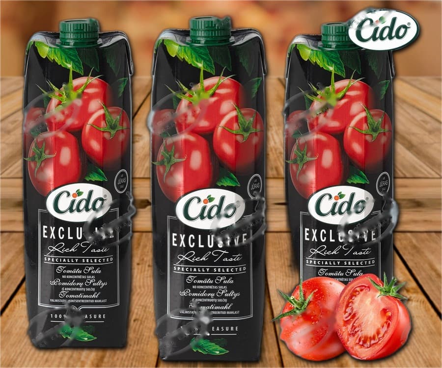 Succo di pomodoro con sale 30% 1000 ml
