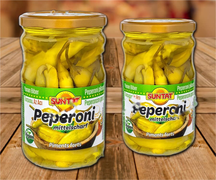 Peperoni grec, 630 g, 660 ml (ATG 315 g)