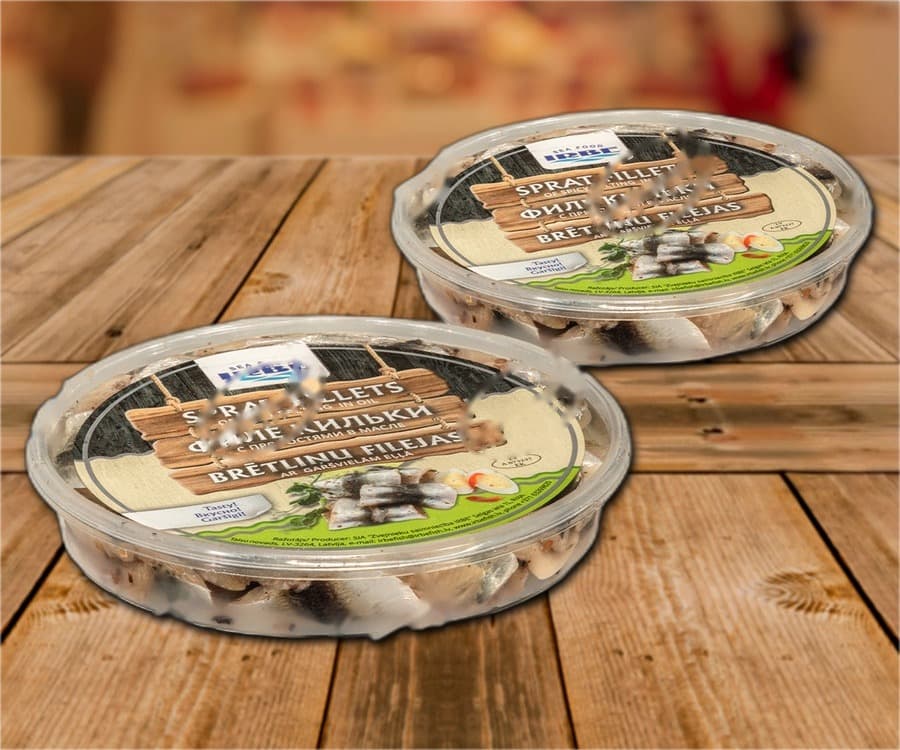 Filetto di spratto con spezie in olio