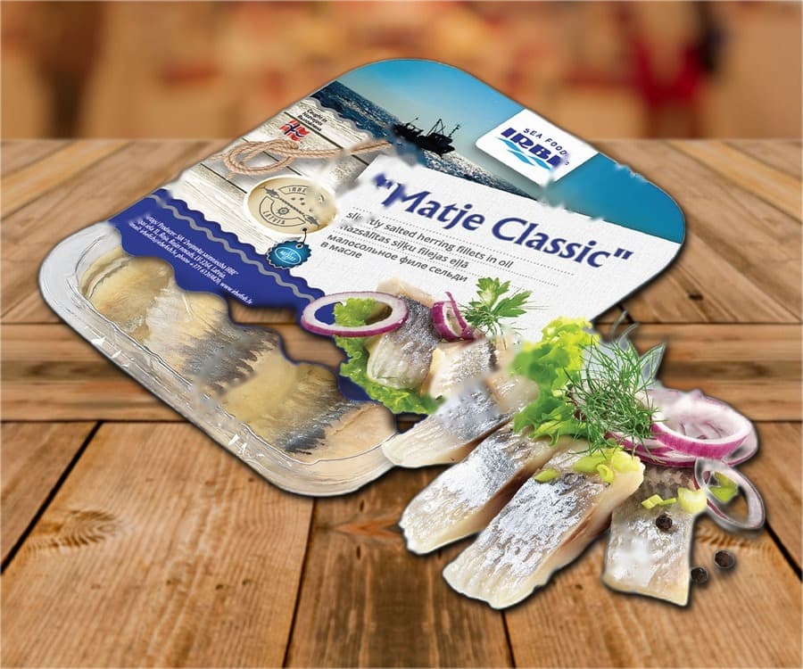 Кусочки филе сельди «Matje Classic» в масле.
