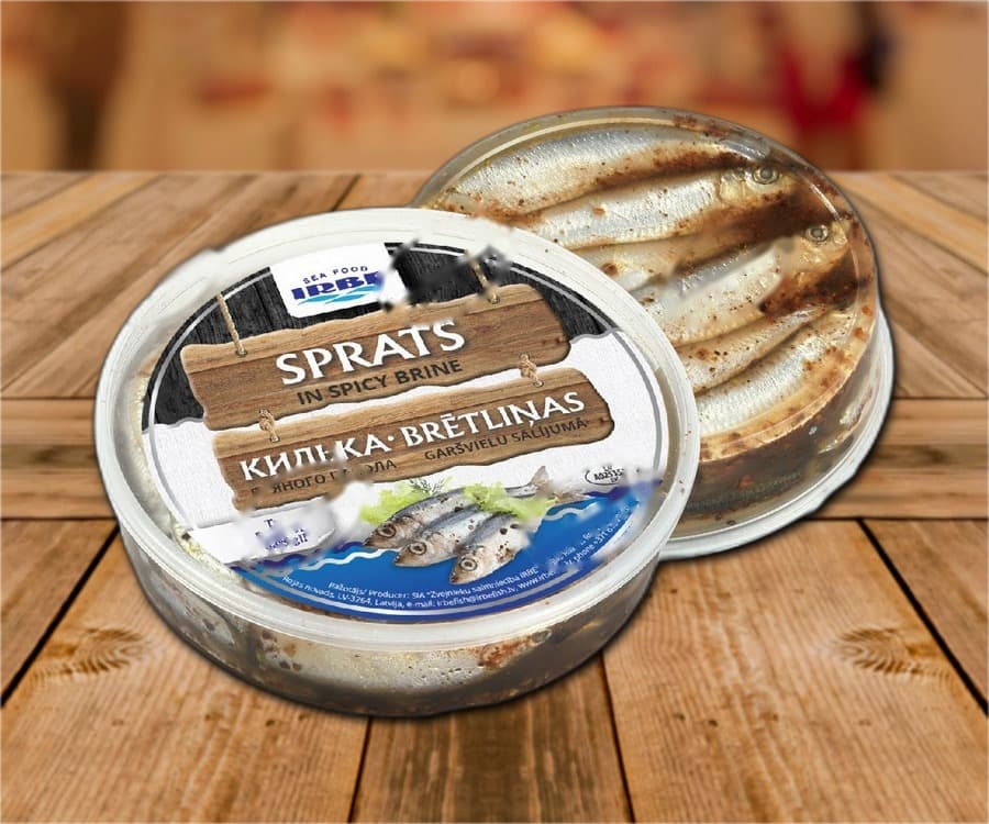 Mix salato piccante di spratto (lat. Sprattus sprattus)