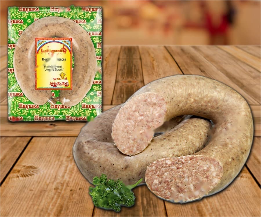 Saucisse de foie "Liwernaja Sjurpris"