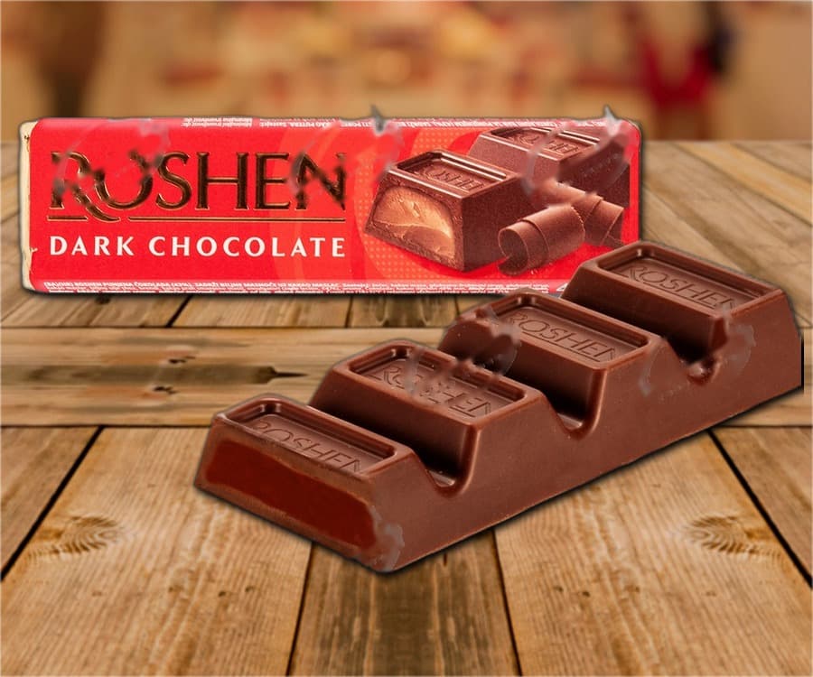 Confetteria con ripieno di cioccolato
