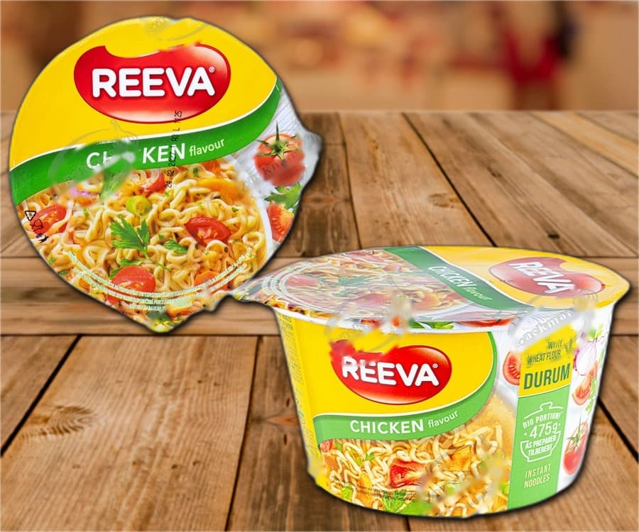 лапша быстрого приготовления со вкусом курицы