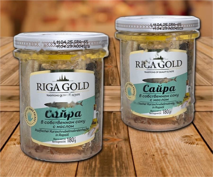 scoiattolo del Pacifico sott'olio
