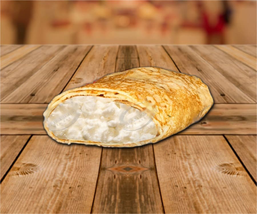 Crêpes con ripieno di crema di formaggio