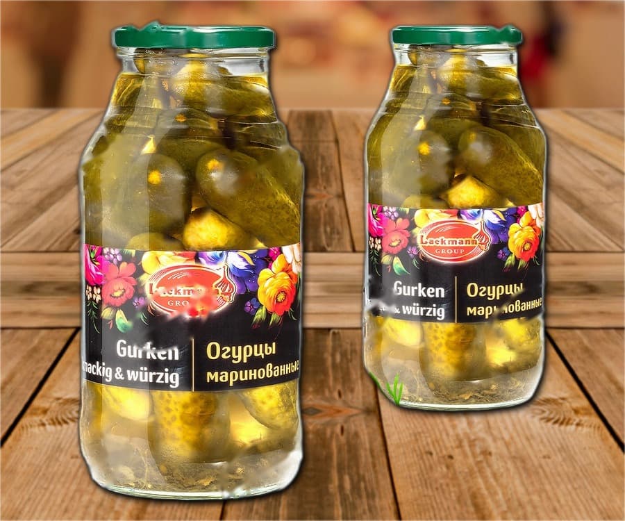 Cetriolini sottaceto, 1750 ml
