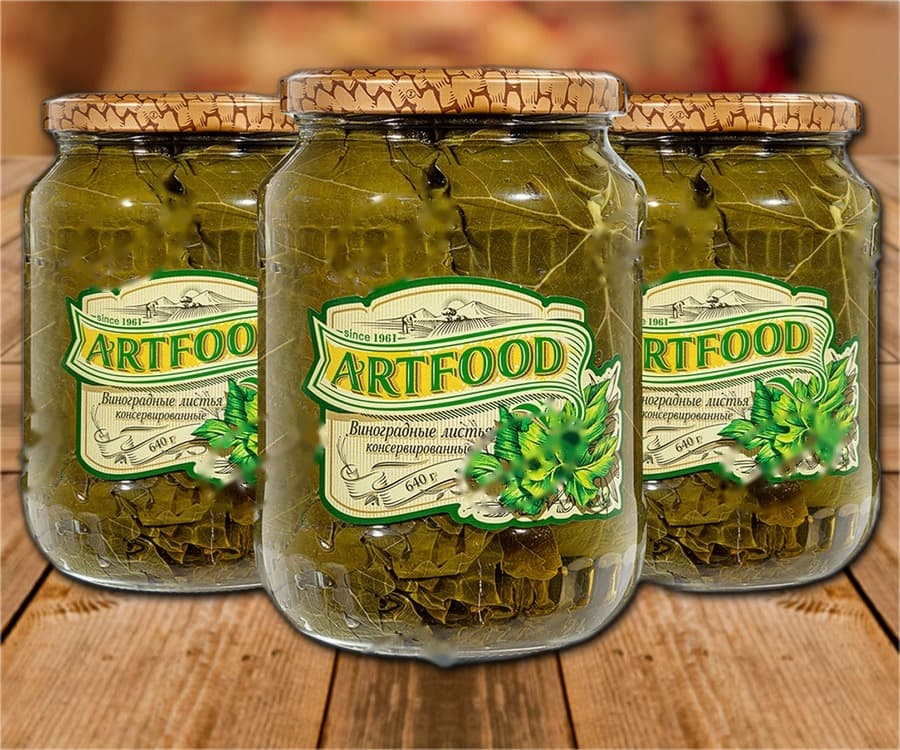 Foglie di vite sottaceto