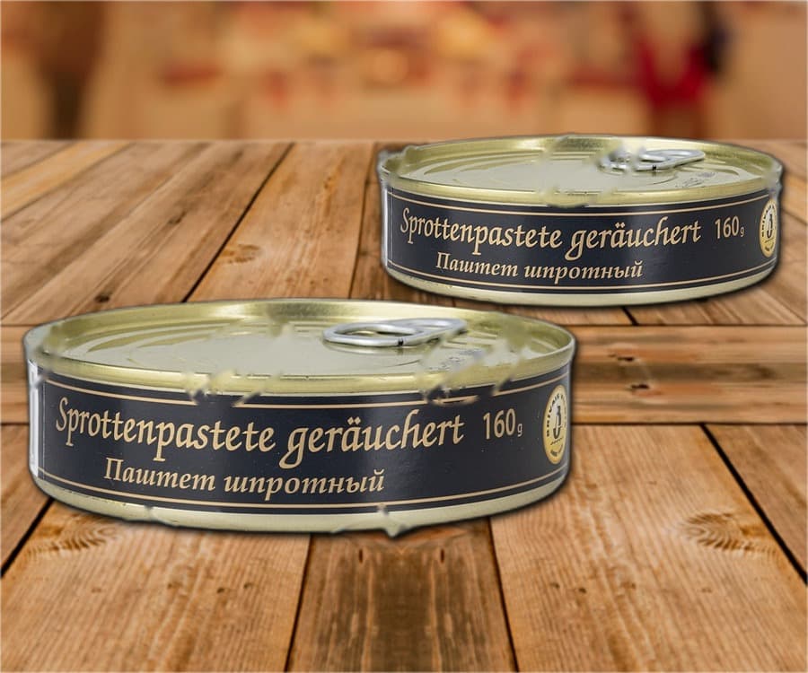 pâte de sprats fumés