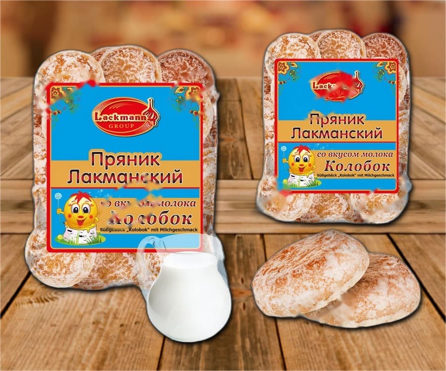 Kolobok al pan di zenzero e latte