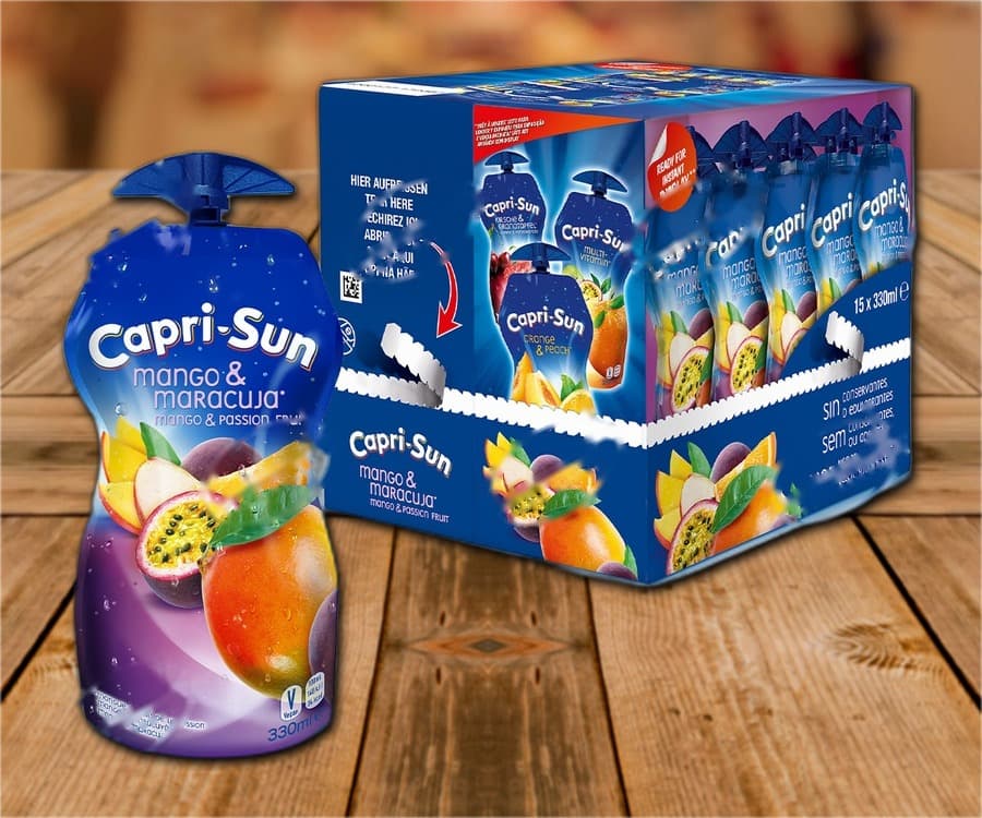 Bevanda "Capri-Sun", Mango e frutto della passione, 330 ml