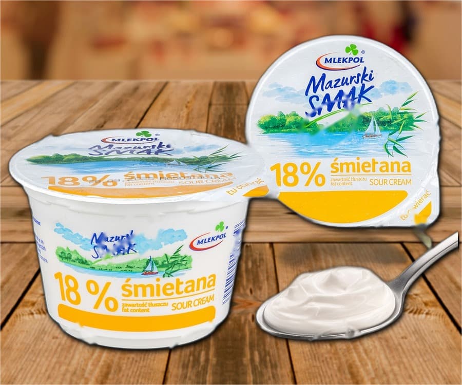Crème sure Mazurski Smak 18%