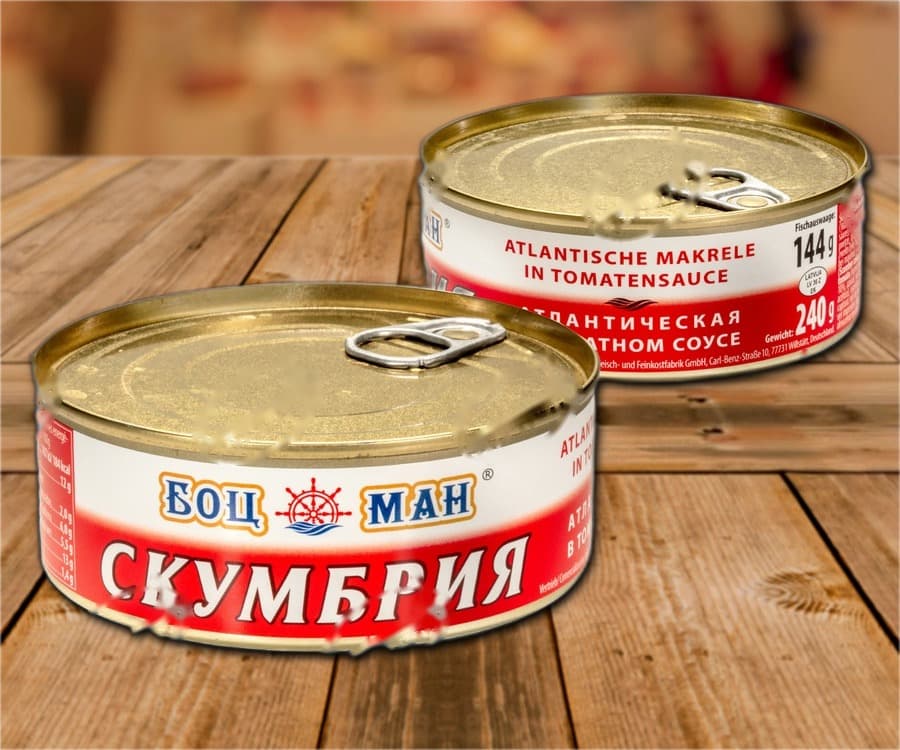 Sgombro in salsa di pomodoro