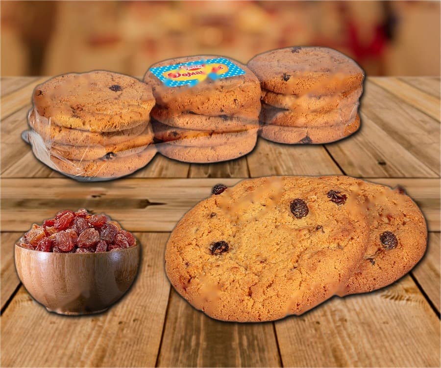 biscuits à l'avoine et raisins secs