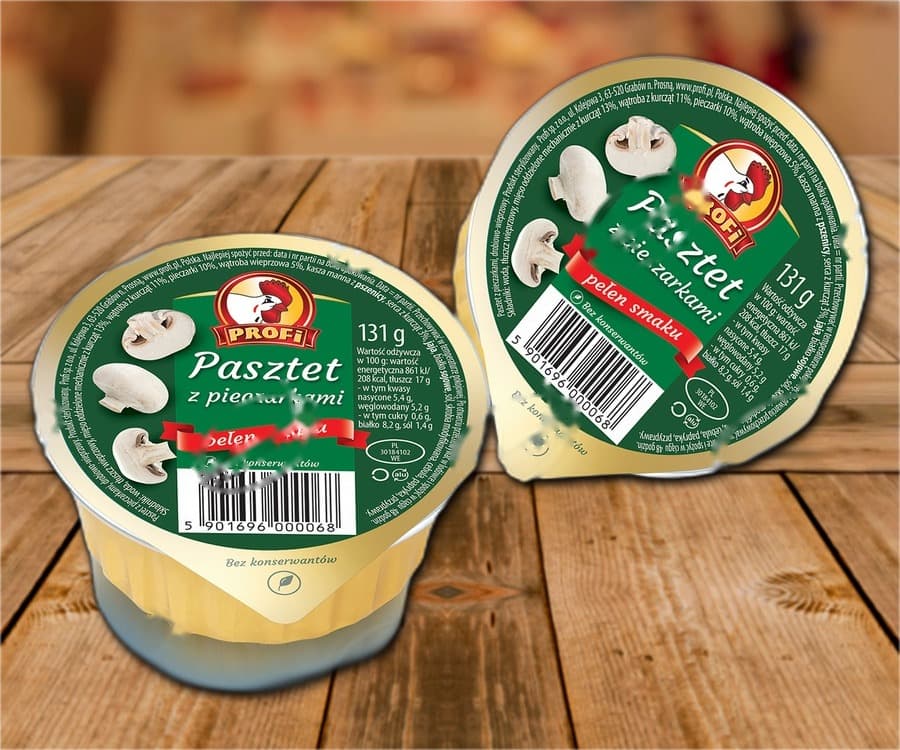 Paté di pollo ai funghi