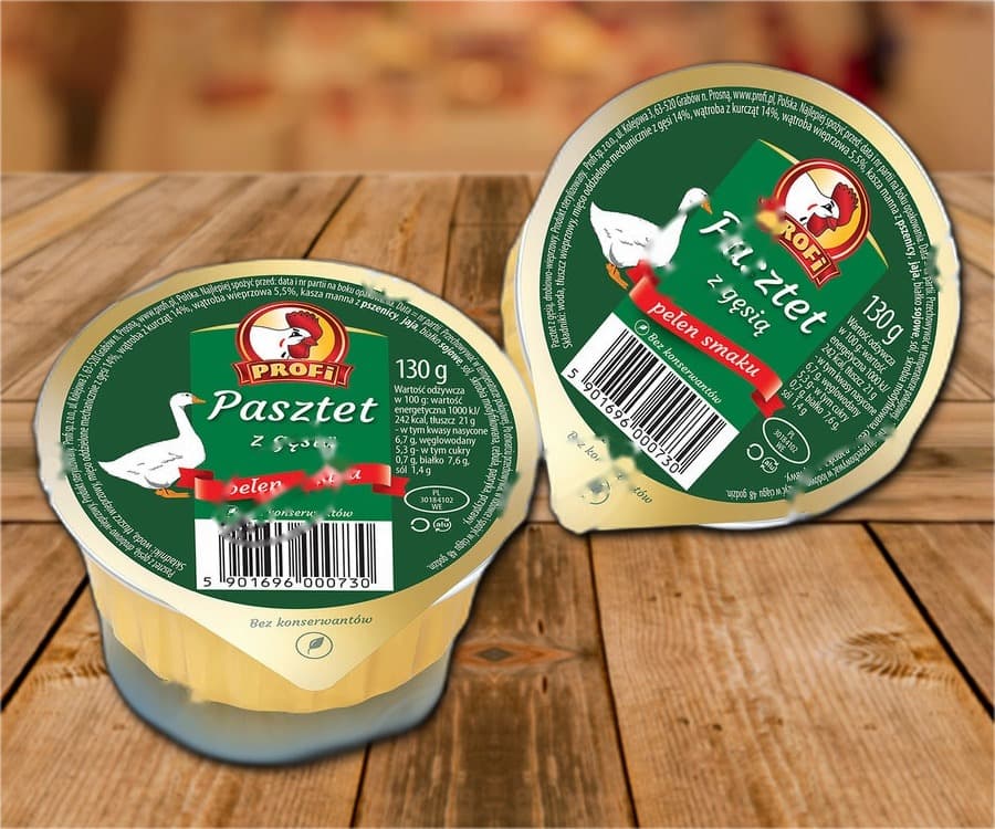 Pâté de poulet à la chair d'oie