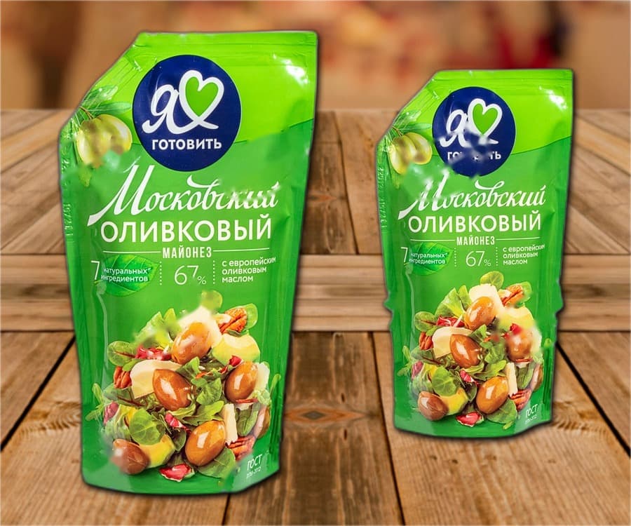 Mayonnaise Moscou Provençale Olive, 67% 390ml (Moskowskij Provansal)