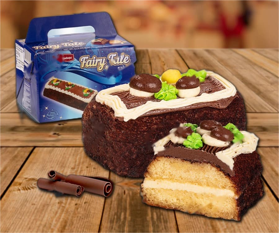 Torta a strati ‘’Skaska’’ al gusto di cioccolato, congelata