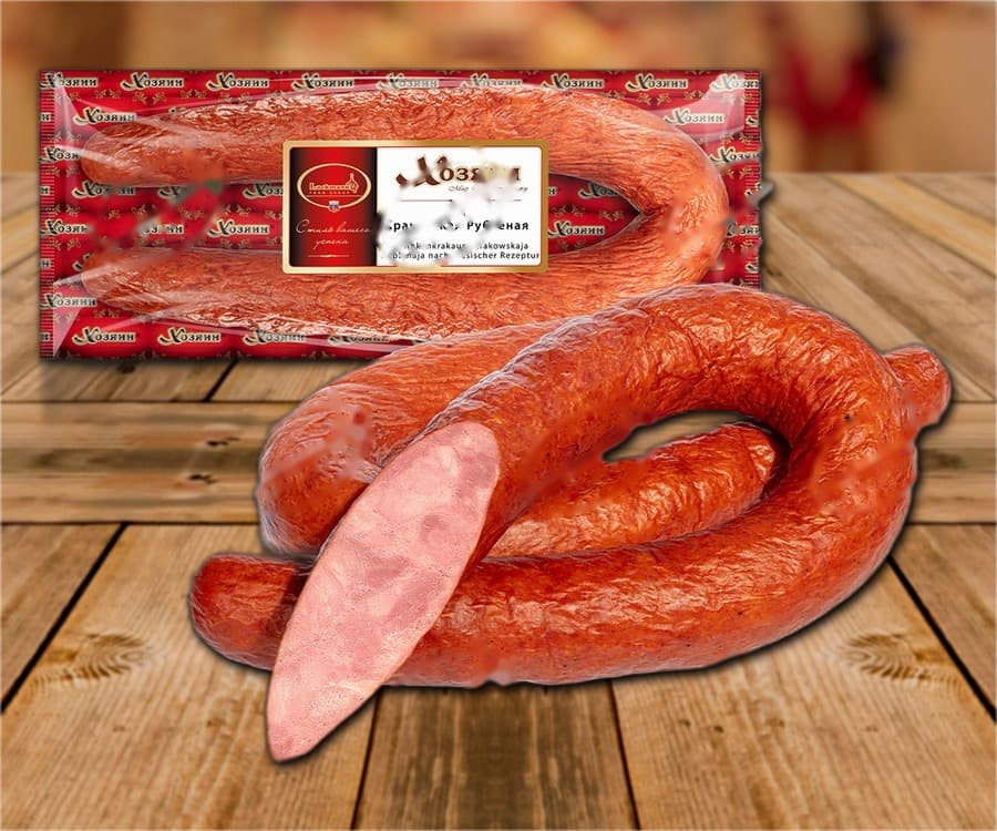 saucisse de jambon fumé