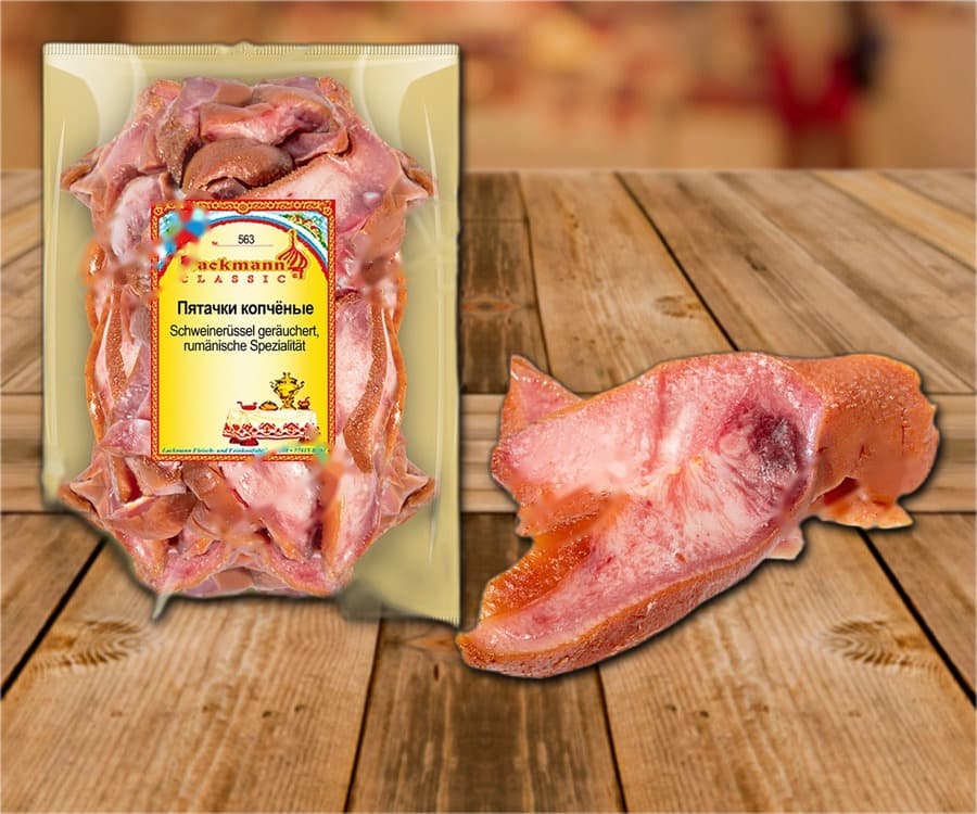 Muso di maiale affumicato