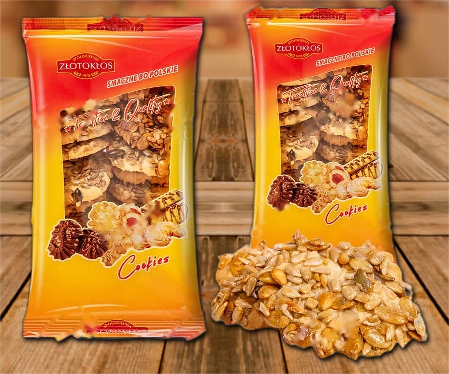 Biscuits aux graines de tournesol et aux graines de courge